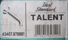 Ideal Standard Talent Wanneneinlauf Einlauf Zulauf Chrom Gold