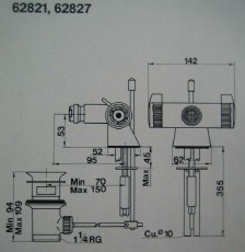 Damixa Bidet Armatur Bidetarmatur in Chrom