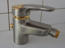 Ceraron Bidet Armatur Bidetarmatur Satin Gold