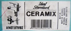 IDEAL STANDARD Ceramix Bidetarmatur Satin