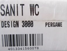 Sanit 3000 WC-Cover PERGAMON