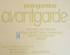 Pagette Avantgarde WC-Sitz WC-Brille WC-Deckel Sunset