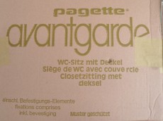 Pagette Avantgarde WC-Sitz WC-Brille WC-Deckel Bambus