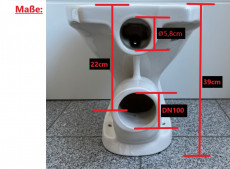 IDEAL STANDARD Stand-WC Flachspüler MANHATTAN GRAU