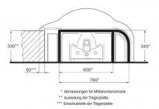 IDEAL STANDARD Lindos Special Waschbecken Waschtisch Weiss 100 x 56 cm