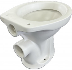 NOVO-BOCH Stand-WC Edelweiss Weiß-Matt Tiefspüler Toilette