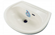 KERAMAG Renova No.1 small bathroom sink white-matt