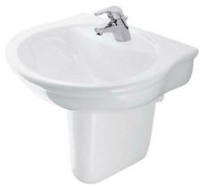 IDEAL STANDARD San Remo Waschbecken Waschtisch BAHAMABEIGE 60 x 49 cm Mit Hahnloch