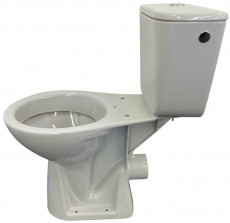 KERAMAG Fondo Stand-WC-Kombination Combi-WC 46cm Manhattan Grau