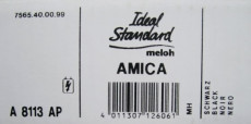 Ideal Standard Meloh Amica Küchenarmatur Niederdruck Schwarz mit Geräteanschluss