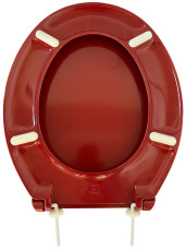 HAND Toilettensitz WC-Deckel WC-Sitz Hewi-Rot 3003