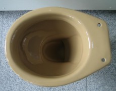 SPHINX Stand-WC Abfluss Abgang Boden BRAUN CAMEL CARAMEL