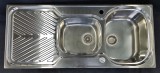 SUTER stainless steel sink 115 x 50 cm
