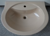 IDEAL STANDARD San Remo Waschbecken Waschtisch BAHAMABEIGE 70x54cm