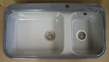ALAPE kitchen sink 124 STRATOS-GREY