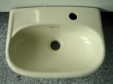 SPHINX small bathroom sink waswbasin evora cream yellow light