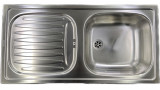 BLANCOFLEX kitchen-sink stainless steel 86/43,5 cm