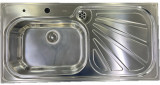 SUTER stainless steel sink SSL 100 x 50 cm B-R