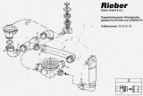RIEBER Econa und Compacta Doppeldrehexzenter-Ablaufgarnitur 72100119
